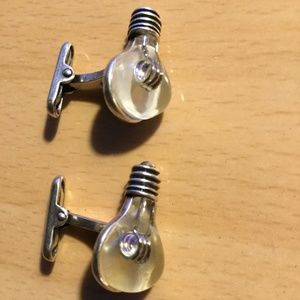 LIGHT BULB CUFFLINKS
